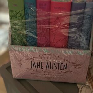 Jane Austen Word Cloud Classics Collection - Multicolor